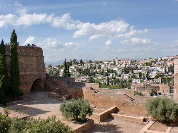 Alhambra, granada, Hiszpania — Zdjęcie stockowe