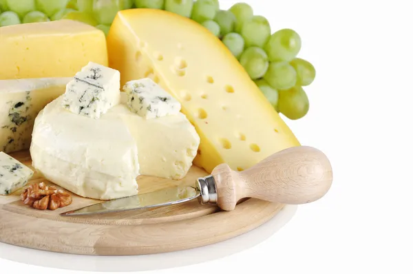 Різний вид сиру — стокове фото