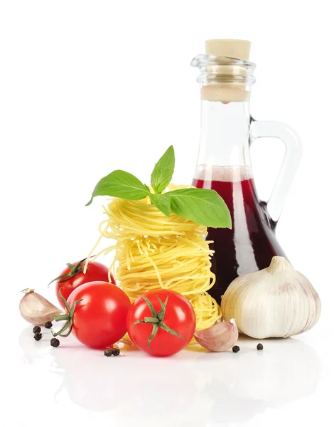 Ингредиенты итальянской пасты — стоковое фото