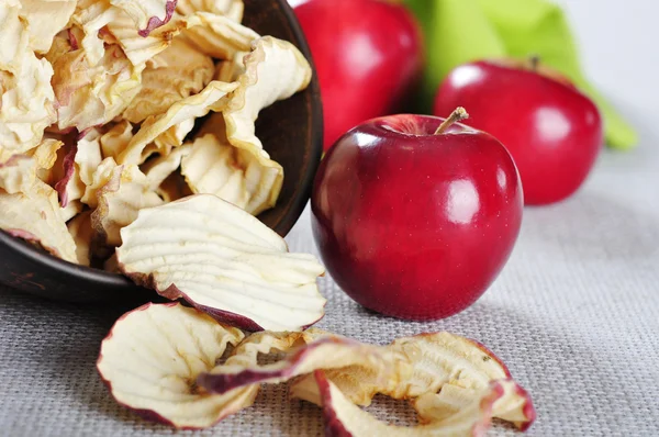 Dried apples chips