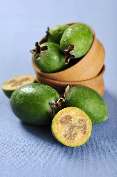Ananász, Guava. Feijoa sellowiana — Stock Fotó
