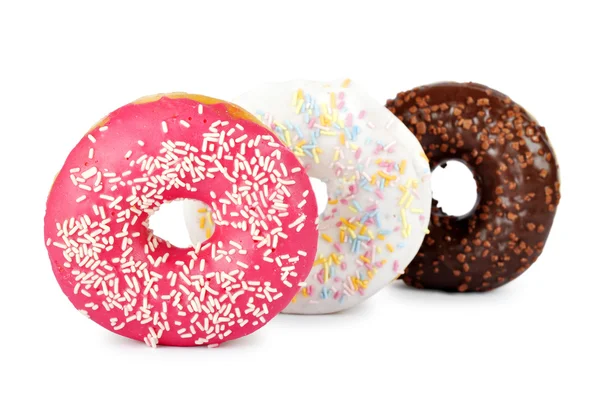 Bunte leckere Donuts — Stockfoto