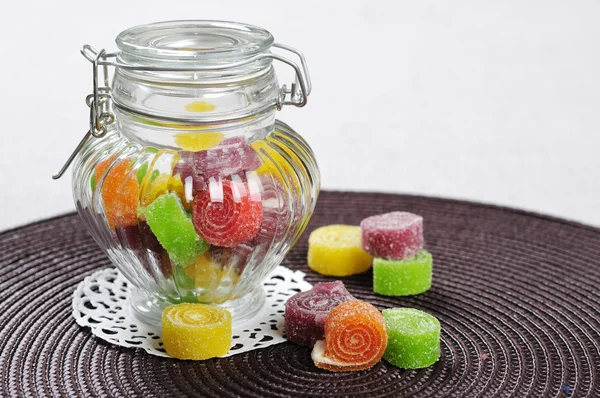 Sweet jelly candies — Stock Photo, Image