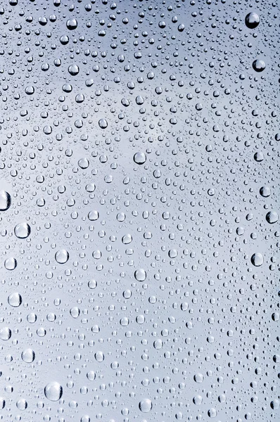 Water drops on glas — Stock Photo, Image