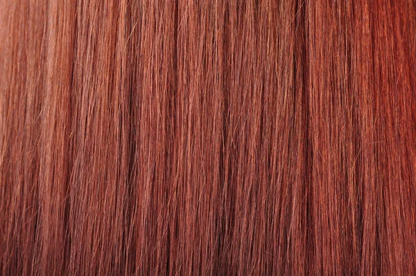 Textura de cabelo vermelho — Fotografia de Stock