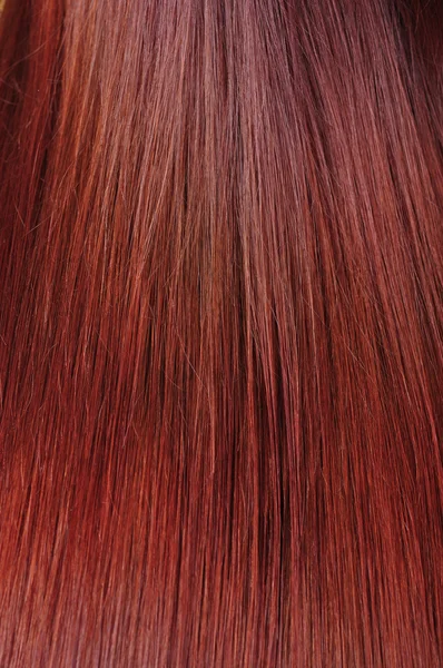 Red hair texture — Stock Photo, Image