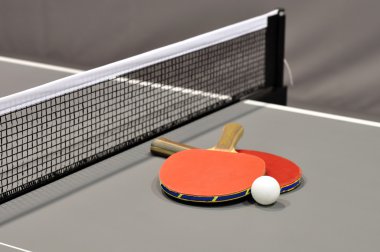 table tennis equipment clipart