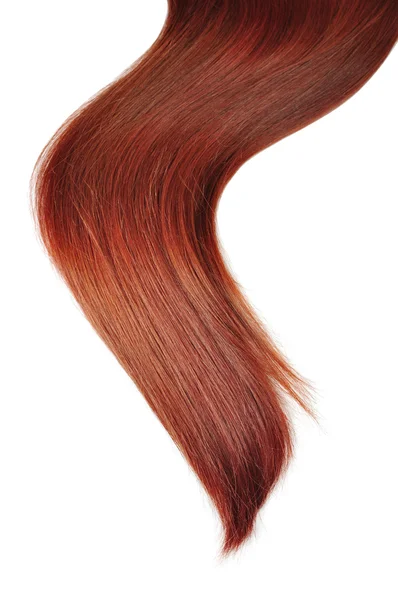 Cabello largo rojo — Foto de Stock