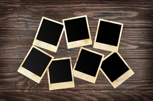 Blank instant photo frames — Stock Photo, Image