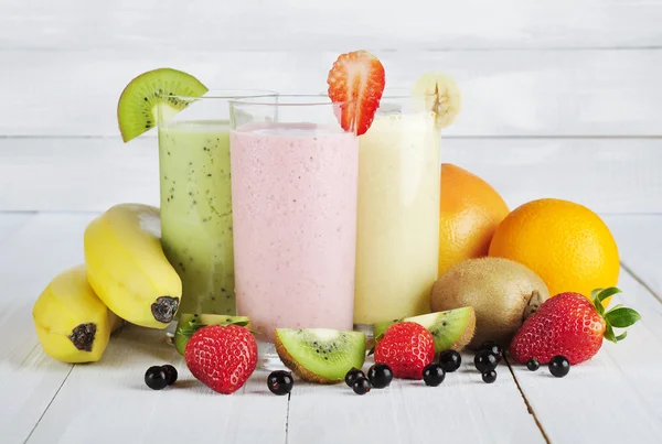 Frukt smoothies — Stockfoto