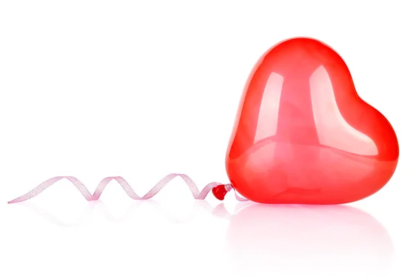 Ballong i form av ett hjärta — Stockfoto