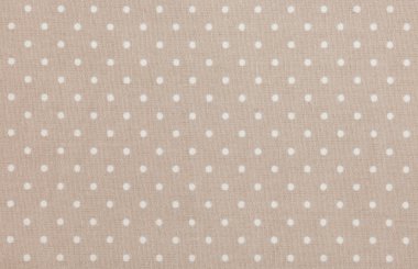 Light brown polka dot fabric clipart