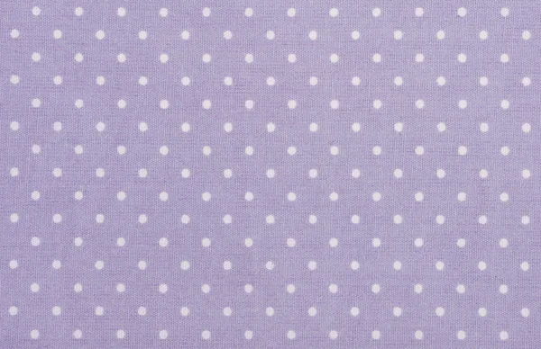 紫圆点面料 — 图库照片