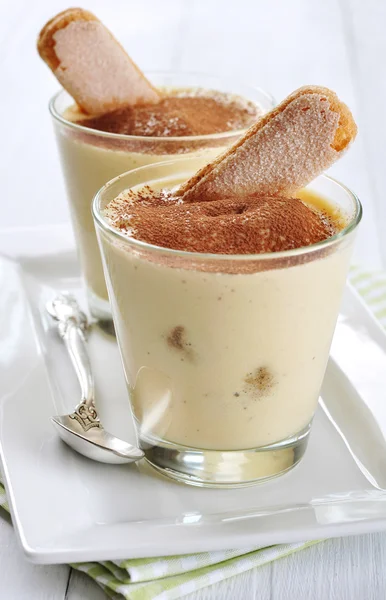 Tiramisú de postre —  Fotos de Stock