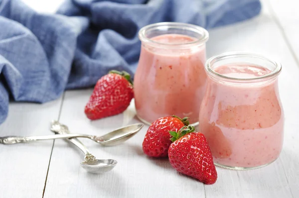 Aardbei dessert — Stockfoto