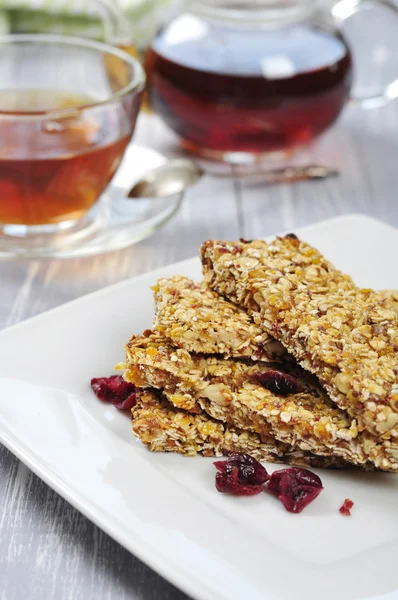 Barras de muesli —  Fotos de Stock