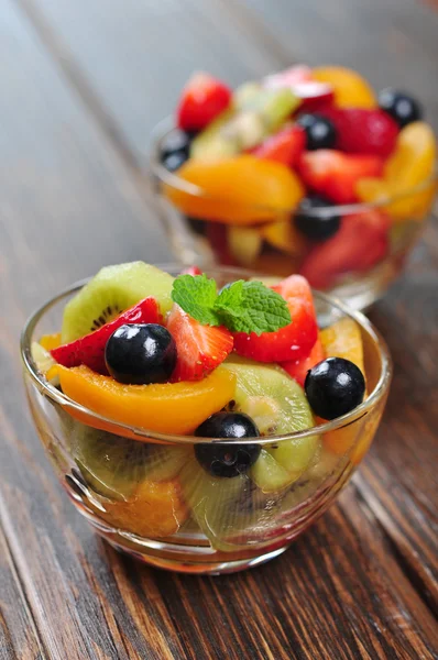 Verse fruitsalade — Stockfoto
