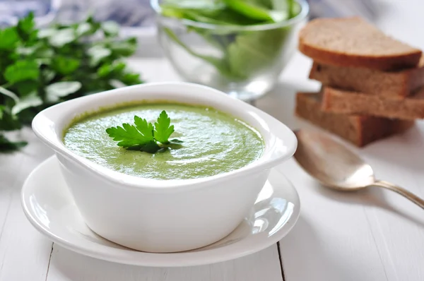 Spinach soup — Stock Image Spinach soup Stock Picture