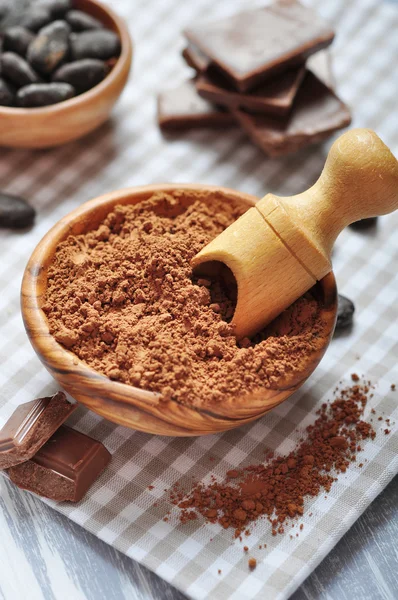 Cacaopoeder — Stockfoto
