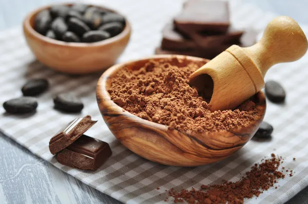 Cocoa powder — 图库照片