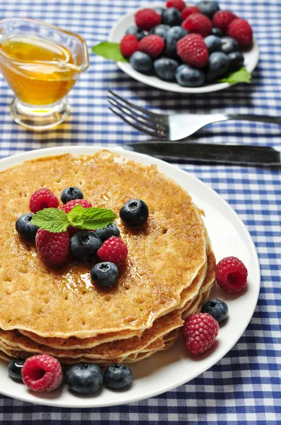 Pancakes close up — Stock Photo, Image