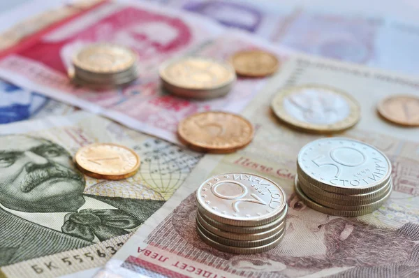 Dinheiro búlgaro — Fotografia de Stock