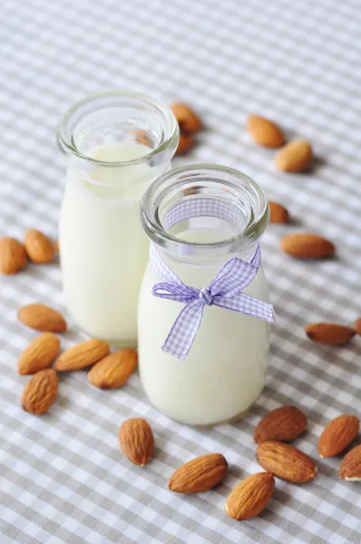 Leche de almendra — Foto de Stock