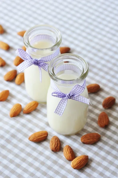 Almond milk — Stock Photo, Image