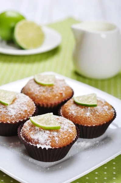 Muffin dietetici con crusca — Foto Stock