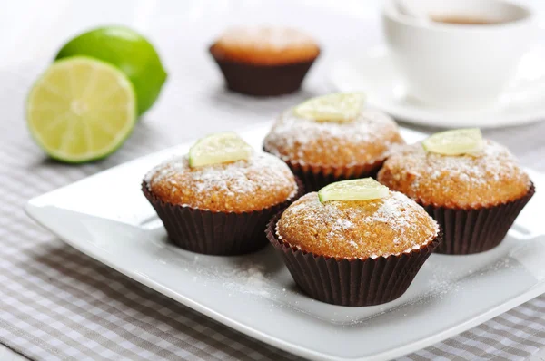 Muffins with bran — Stock Photo, Image