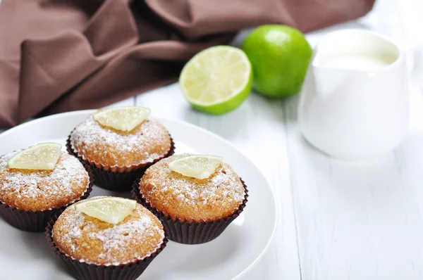 Muffin dietetici con crusca — Foto Stock