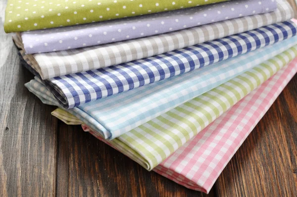 Heap of fabrics — Stock Photo, Image