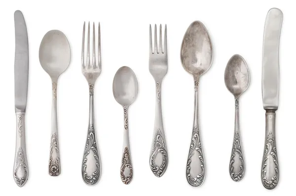 Vintage old cutlery — Stock Photo, Image
