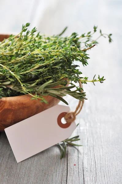 Rosemary and thyme Stock Image