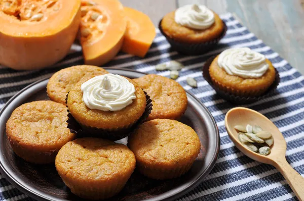 Pumpkin Muffins — Stock Photo, Image