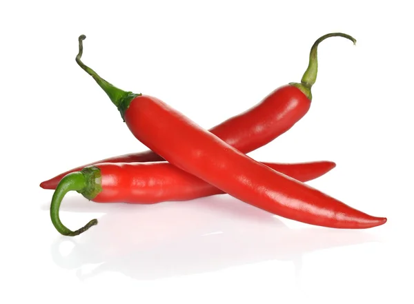 Red chili peppers — Stock Photo, Image