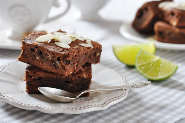 Brownie cake — Stock Photo, Image