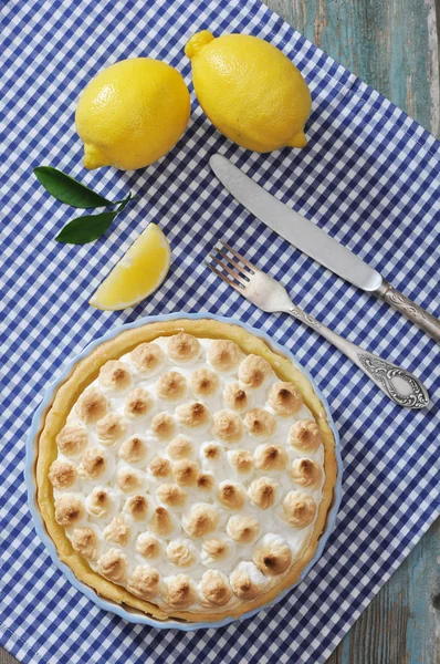 Tarte au citron meringue — Photo