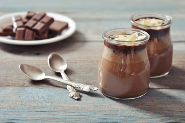 Sobremesa de chocolate — Fotografia de Stock