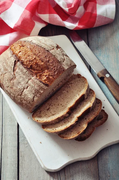 Pane affettato di segale — Foto Stock