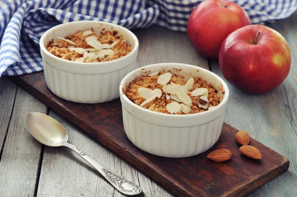 Apple crumble — Stock Photo, Image