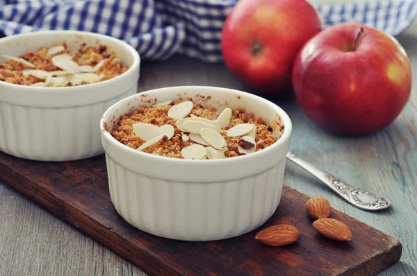 Apple crumble — Stock Photo, Image