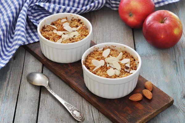 Apple crumble — Stock Photo, Image