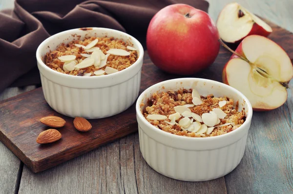 Apple crumble — Stock Photo, Image