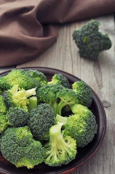 Broccoli verdi freschi — Foto Stock
