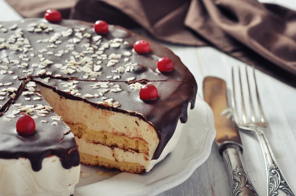 Souffle cake — Stock Photo, Image