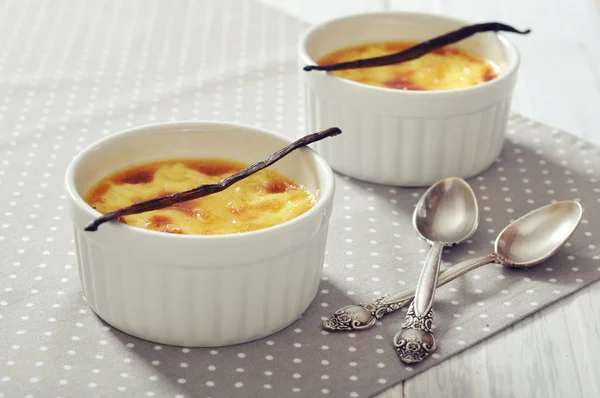 Krem brulee — Stok fotoğraf