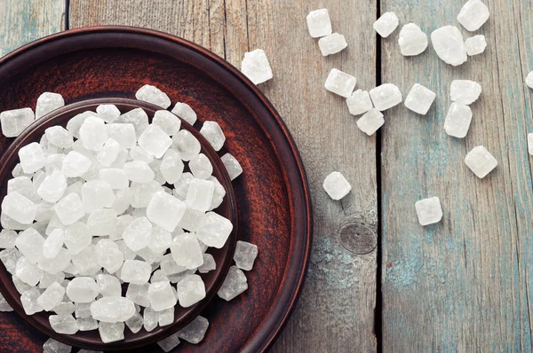 White candy sugar — Stock Photo, Image