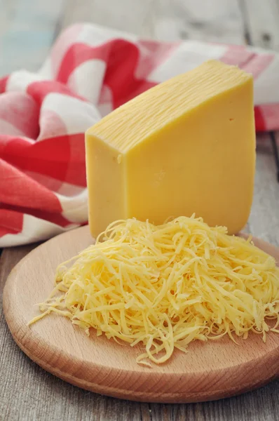 Grated cheese — Stock Photo, Image