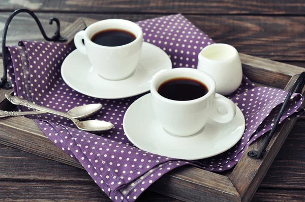 Café em copos — Fotografia de Stock